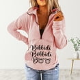 thumbnail image 1 of 50% de Rabais Liquidation Sweat-Shirt Surdimensionné pour Femmes 2023 Mode et Confortable Décontracté Imprimé à Manches Longues Patchwork Pull Zippé, 1 of 4