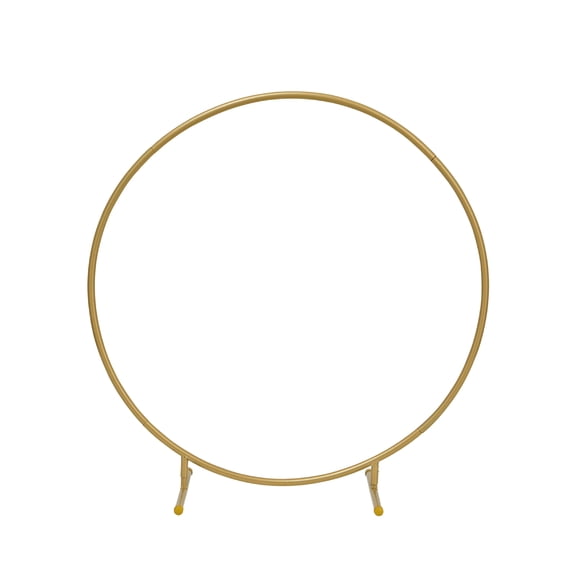 Celebrate It 19.75" Gold Tabletop Hoop - Metal Floral Display Ring for DIY Centerpieces, Weddings, Parties & Home Decor