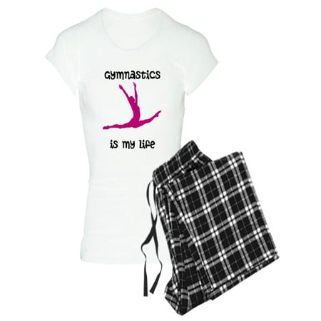 

CafePress - Gymnastics Is My Life Pajamas - Women s Light Pajamas