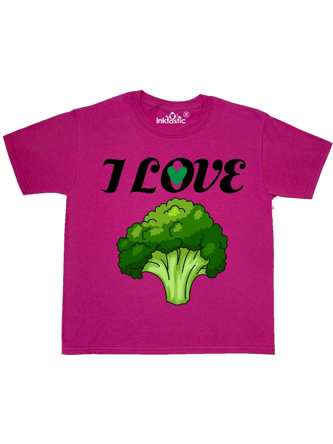 I Love Broccoli Youth T-Shirt - Walmart.com - Walmart.com