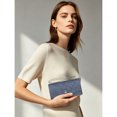 thumbnail image 2 of FALAN MULE Wallets for Women RFID Blocking Vegan Leather wristlet wallet Trifold Clutch Large Capacity Credit Card Holder, 2 of 7