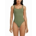 thumbnail image 3 of YDLCAFD Women's Bodysuits Sexy Ribbed Sleeveless Square Neck Sleeveless Tank Tops Bodysuits XL, 3 of 5