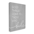 thumbnail image 3 of Stupell Industries Those Who Bake Kitchen Phrase Graphic Art Gallery Wrapped Canvas Print Wall Art, Design by Lil' Rue, 3 of 7