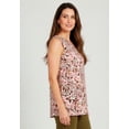 thumbnail image 2 of Jessica London Women's Plus Size Stretch Cotton V-Neck Trapeze Tank, 2 of 4