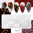 thumbnail image 1 of Placas de estampado de uñas con diseño de personajes extravagantes, plantillas para decoración de uñas, imágenes de líneas de arte de uñas, 1 of 2