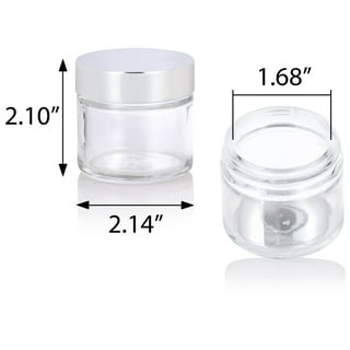 2oz Wide Mouth Glass Jars Straight Sides For Pre-Rolls