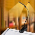 thumbnail image 6 of Gnmfd Double Headed USB-C Rechargeable Book Light 3 Colors 8 Brightness Levels Clip On Reading Lamp Eye Protection for Bedside Study Office Night Lights Plug Into Wall LED Lights for Bedroom, 6 of 9