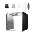 thumbnail image 3 of Kit de tienda de tiro LED Hugo plegable para estudio fotográfico con 3 fondos, 3 of 10