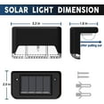 thumbnail image 3 of BEEPRINCESS Solar Deck Lights Outdoor, 16 Pack Solar Step Lights Waterproof LED Solar Lights for Outdoor Decks, Railing,Stairs, Step, Fence, Yard, and Patio Christmas Decoration Lights(Warm White), 3 of 7
