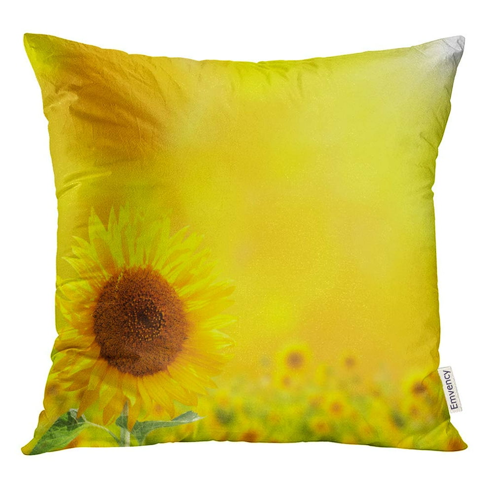 STOAG Flower Bright Sunflowers on Yellow Summer Growth Meadow Sunbeam