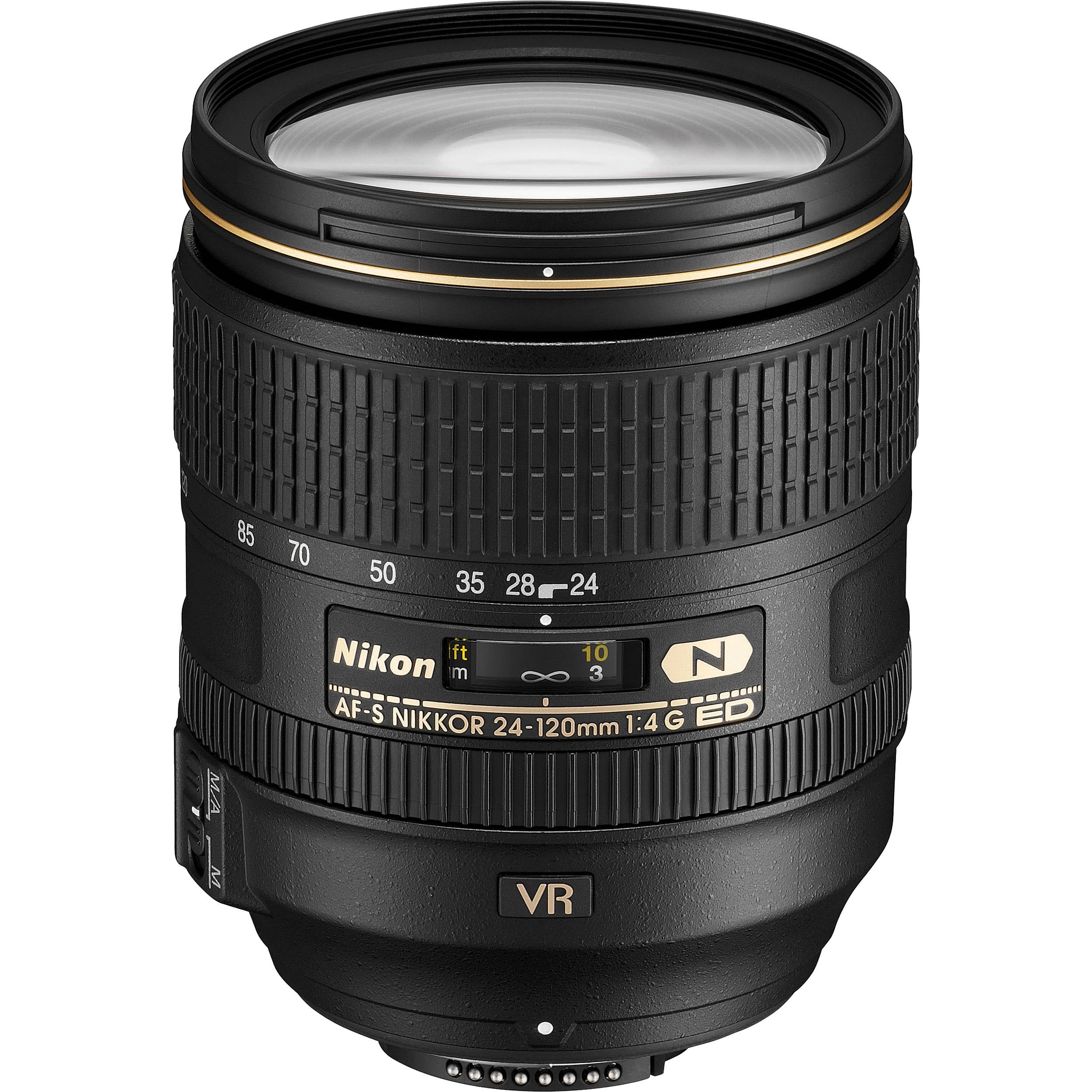 Nikon AF-S NIKKOR 24-120mm f/4G ED VR Lens - Walmart.com