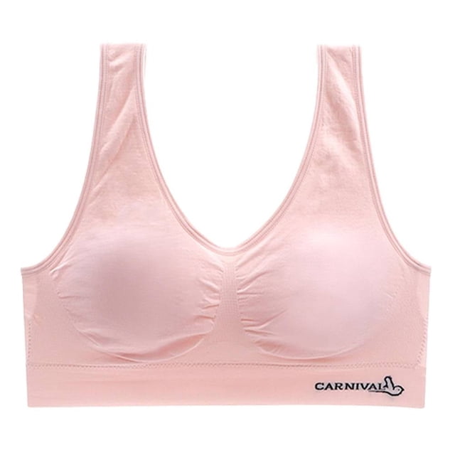 Top Carnival para Mujer, Liso Rosa Talla M