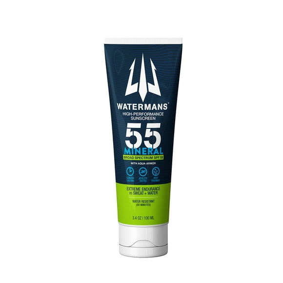 Protector solar Watermans Mineral SPF 55 Aqua-Armor 150 ml