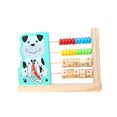 thumbnail image 4 of Reloj de aprendizaje, juguete de aprendizaje de matemáticas, juguete de habilidad de aprendizaje de madera, juguete de educativo Perro, 4 of 9