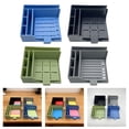 thumbnail image 2 of Space Saving Sticky Note Container Easy Open Designs PP Desktop Organizers, 2 of 9