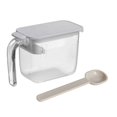 thumbnail image 1 of Contenedor de condimentos BLESIY transparente con cucharas para servir, 1 of 8