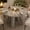 Grey, variant on 47.2 inch Round Dining Table, Wood Kitchen Table for 4-6, Modern Farmhouse Dining Table with Herringbone Pattern Top & Tapered Legs, Engineered Wood Table for Dining Room
