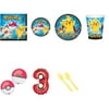 Pokemon Party Supplies Party Pack For 32 With Red #3 Balloon