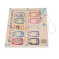 thumbnail image 4 of Wooden Magnetic Color Number Maze, Counting Puzzle Board, Color Sorting, Counting Learning Toy, 4 of 5