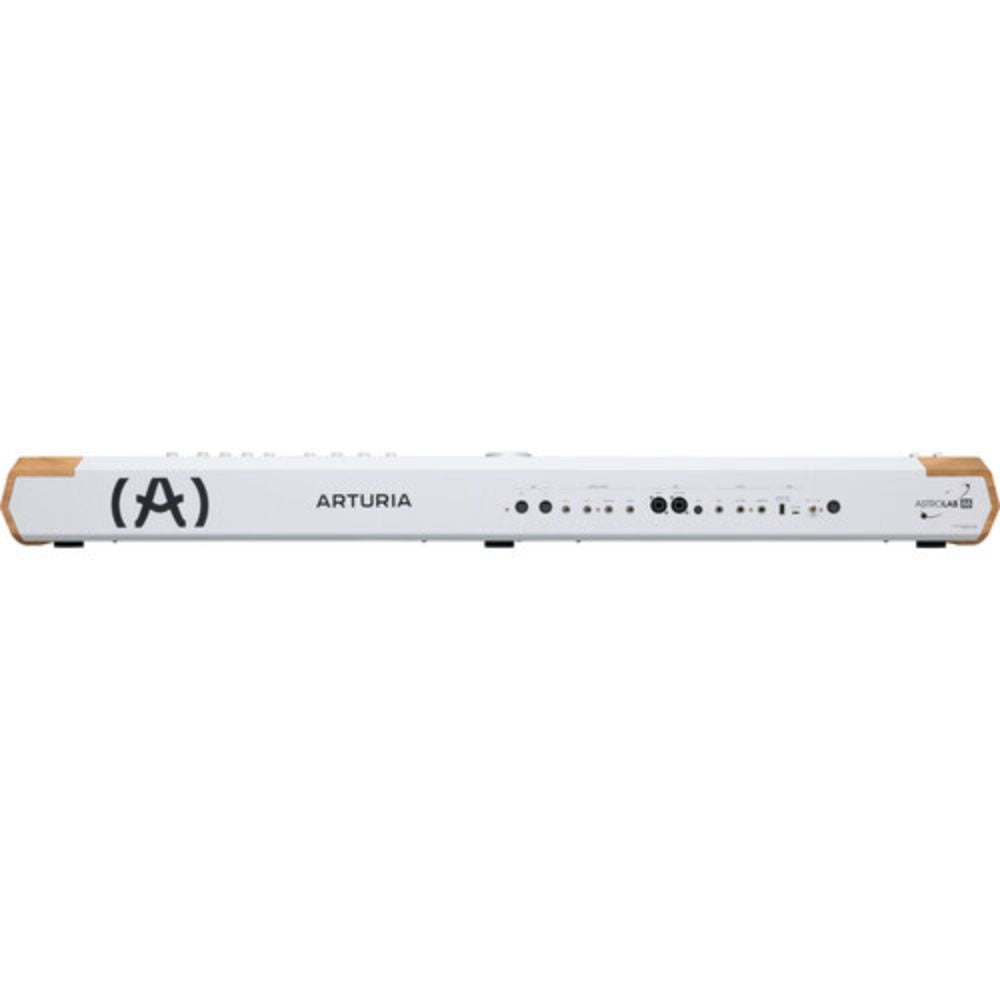 Arturia Astrolab 88 Avant-Garde Stage Keyboard with Analog Lab Pro Integration Bundle with Arturia Wooden Legs for KeyLab 88 MkII and PolyBrute — Adjustable, Sturdy and Elegant Stand