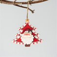 thumbnail image 5 of Gibobby Decoraciones para árboles de Navidad Colgantes colgantes adecuados para decoraciones navideñas para fiestas familiares(A), 5 of 5