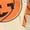 Orange, variant on Hot Sales Under $8 CNJKEHIUV Women Pajamas Graphic Printed Satin Cute Sleepwear Buttons Short Sleeve Tops Shorts Sets Black L