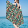thumbnail image 5 of UttpKLBx 2024 Unique Microfiber Beach Towel Super Lightweight Colorful Bath Towel Sandproof Beach Blanket Multi-Purpose Towel for Travel Swimming Pool 30x60 Inch for Swimmers (C), 5 of 7