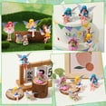 thumbnail image 4 of topjuju 12 Pcs Miniatures Fairy Garden Accessories, Mini Resin Fairy Figurines for DIY Home Outdoor Micro Landscape Terrarium Ornaments, 4 of 7