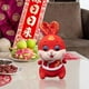 thumbnail image 3 of Adorno de Escritorio Suave de Felpa de Conejo de Estilo Chino año Nuevo Animal Relleno Almohada para Tienda Decoración de Mesa de Oficina de 20 centímetros Macarena Juguetes de peluche, 3 of 8