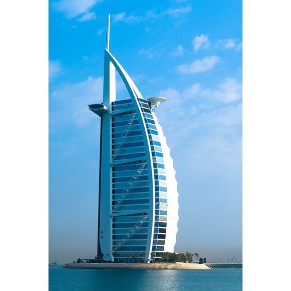24x36 gallery poster, Burj Al Arab Dubais seven star hotel