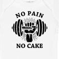 thumbnail image 4 of Inktastic No Pain No Cake BLK Boys or Girls Baby Bodysuit, 4 of 5