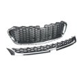thumbnail image 2 of Partzer Front Upper + Center Grill Bumper Grille for 2014-2015 Chevrolet Malibu 22995184 22995179, 2 of 7