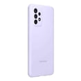 thumbnail image 4 of Funda de Silicona Violeta Slim Suave para Samsung Galaxy A72, 4 of 4