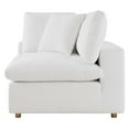 thumbnail image 5 of Modular Deep Sofa, White, Fabric, Modern Contemporary, Living Lounge Cafe Room Hotel Lobby Hospitality, 5 of 9