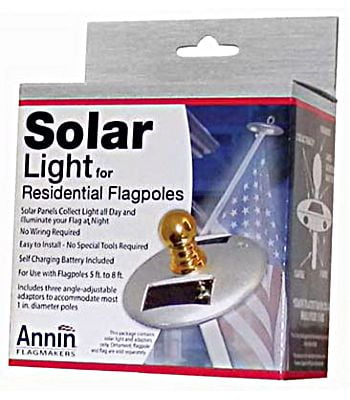 Flag Pole Solar Light No 752500 Annin Flagmakers 3pk for sale online 