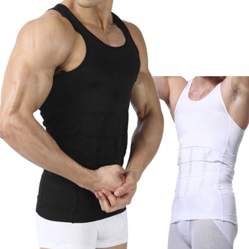 Generic Men's Body Shaper For Men Slimming Shirt Tummy Waist Vest