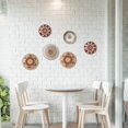 thumbnail image 4 of Jiibva Seagrass Wall Hanging Decor Handmade Natural Wall Art Round Bohemian Basket Wall Art Set For Kitchen Bedroom Living Room, 4 of 7