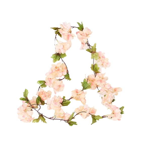 Artificial Flower Wall Hanging Decor - Flexible Silk Flower Strand for Home, Events, and Commercial Displays - Versatile Indoor and Outdoor Arrangement