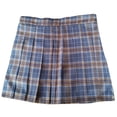 thumbnail image 2 of Falda plisada de rejilla para mujer Minifalda de cintura alta Faldas cortas de tenis A-Lineskirt Eigraketly FS9586-06, 2 of 3