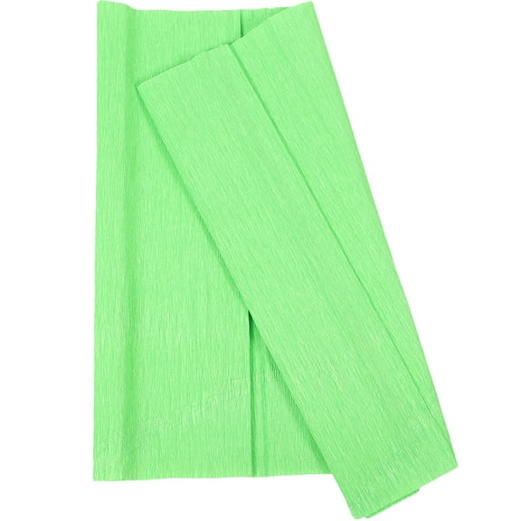WEUVEB Green Crepe Paper Roll for Crafts, Wedding Decorations, Party Supplies, Floral Arrangements and Wrapping