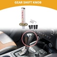 thumbnail image 2 of 1Set 20cm Universal Shift Knob - Car Gear Shifter Knob with 4 Adapter for Automatic and Manual Vehicle - Aluminum Alloy Iron White Red, 2 of 6