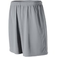 thumbnail image 2 of Wicking Mesh Athletic Shorts 2Xl Silver Grey, 2 of 2