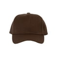 thumbnail image 2 of Top Headwear  Men's Plain Baseball Cap - Adjustable Solid Color Ball Hat For Men or Women Brown, 2 of 4