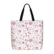 thumbnail image 1 of Fotbe Retro Floral Bolsa Tote con Estampado para Mujer, Bolsos con Cremallera, Bolsa de Hombro Casual de Gran Capacidad con Bolsillos Internos, 1 of 7