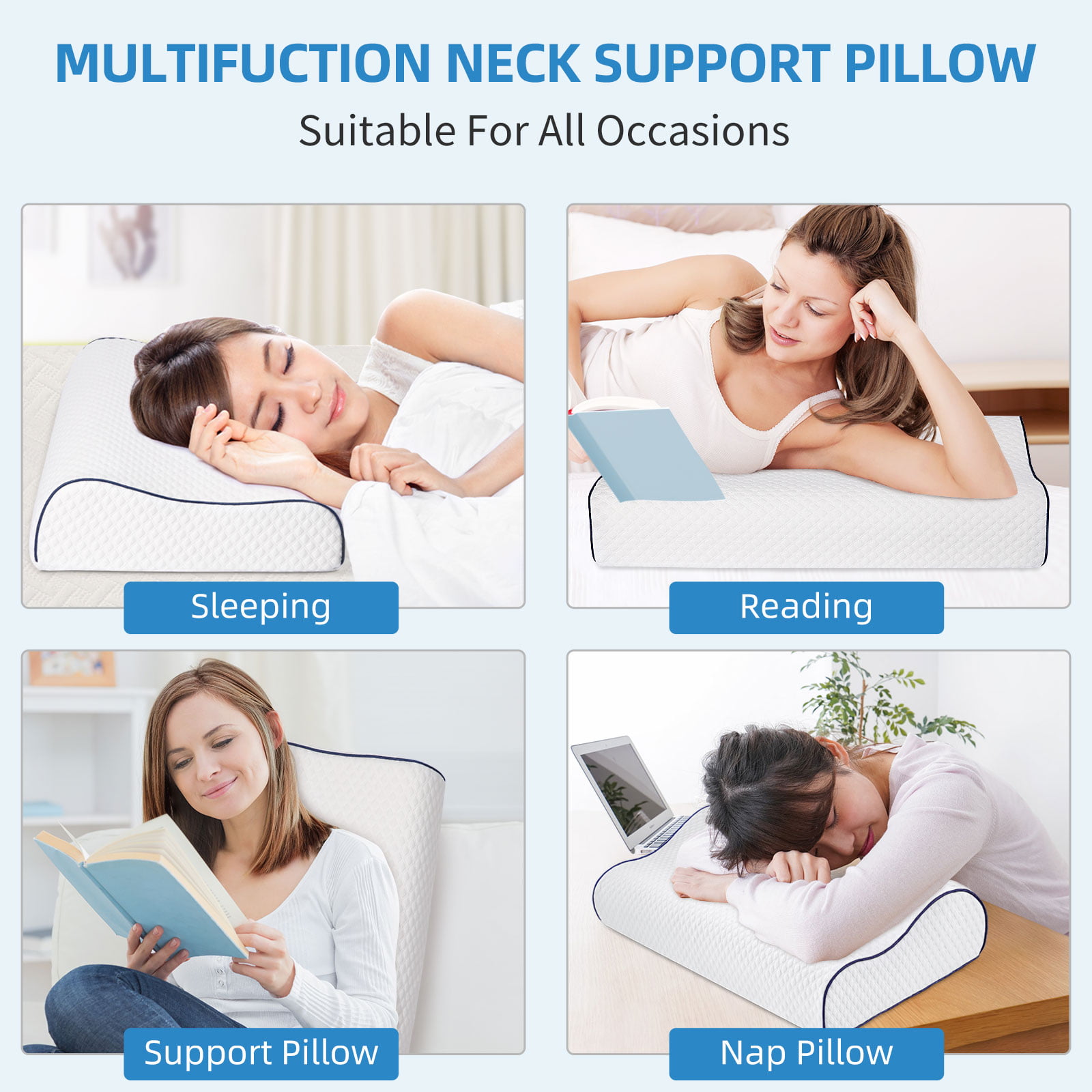 Posture Perfect Copper Pillow for Neck Pain –