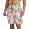 thumbnail image 2 of Goofa Tropical Pitaya Printed Mens Swim Trunks Summer Quick Dry Short Beach Swimwear Bathing Suits-Large, 2 of 9