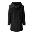 thumbnail image 7 of Coerni Girls Suede Fleece Lined Jacket Teen Polar Fleece Sherpa Button Down Shackets Winter Warm Coat Windproof Trendy Outerwear, 7 of 7