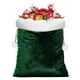 thumbnail image 4 of Bolsa de regalo navideña de terciopelo verde militar con cordón ajustable, ideal para envolver regalos y decorar en estas fiestas. 1 unidad, 30 x 40 cm Rkxzt, 4 of 9