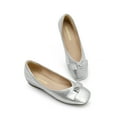 thumbnail image 3 of DREAM PAIRS Women's Low Wedge Dressy Flats, Comfortable Square Toe Rhinestone Wedding Shoes, 3 of 8