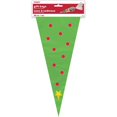 thumbnail image 1 of Unique Party - Bolsas de Fiesta en Forma de Cono Árboles de Navidad Diseño Celofanes - Packs de 20 (Verde, Rojo, Amarillo), 1 of 2